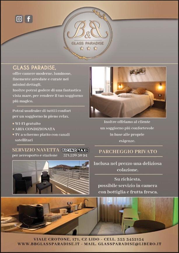 B&B Glass Paradise Catanzaro Bagian luar foto